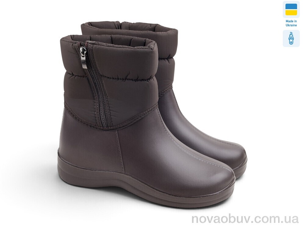Чоботи з піни Rai shoes D-338-1Ch шоколадний