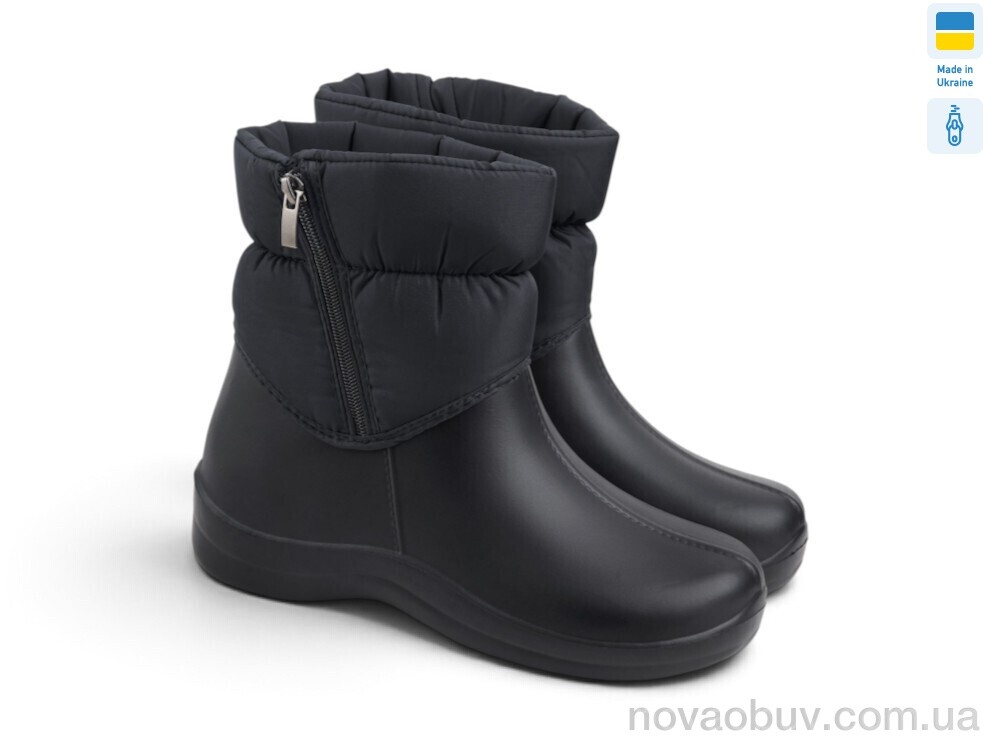 Чоботи з піни Rai shoes D-338-1А чорний