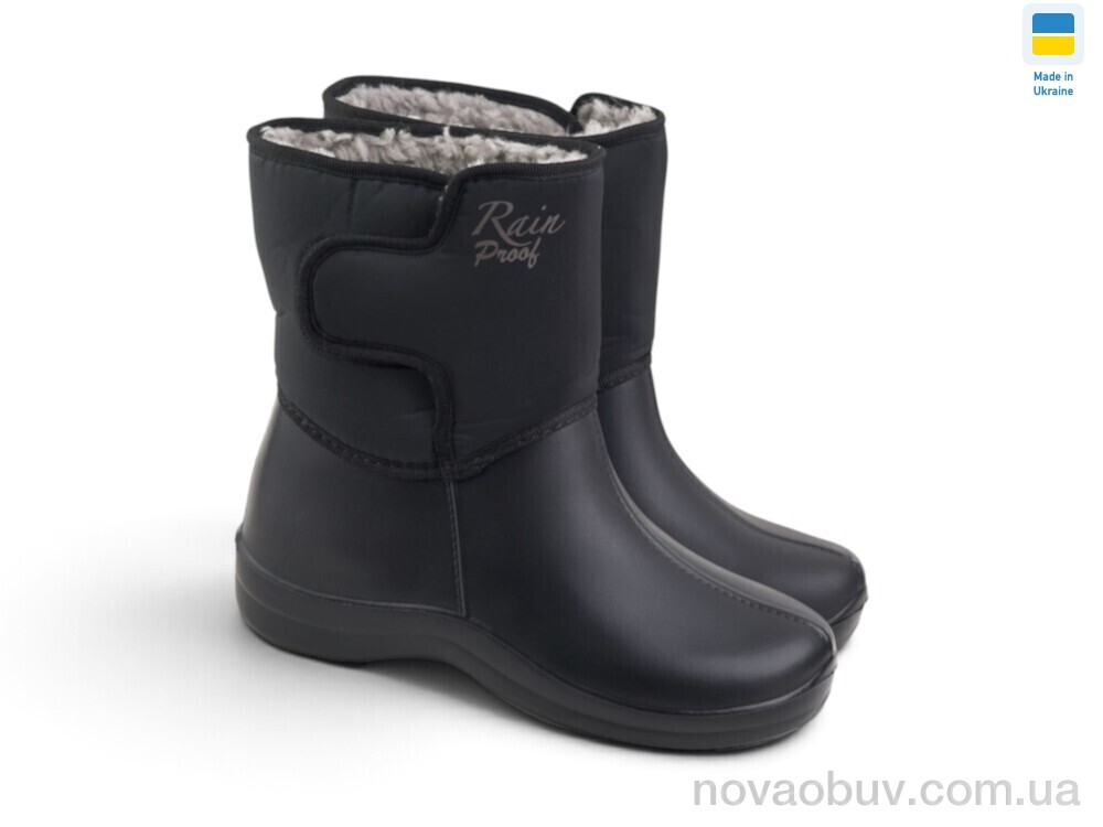 Чоботи з піни Rai shoes D-339 A чорний