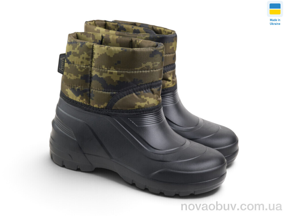 Чоботи з піни Rai shoes B-162A хакі