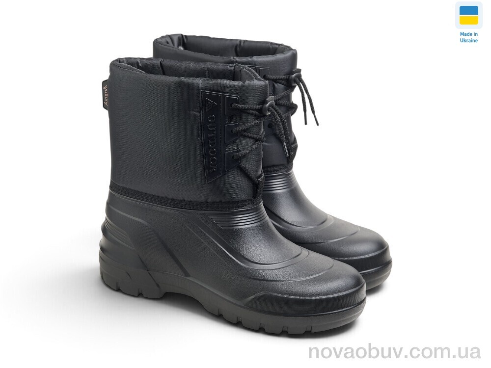 Чоботи з піни Rai shoes B-165A чорний