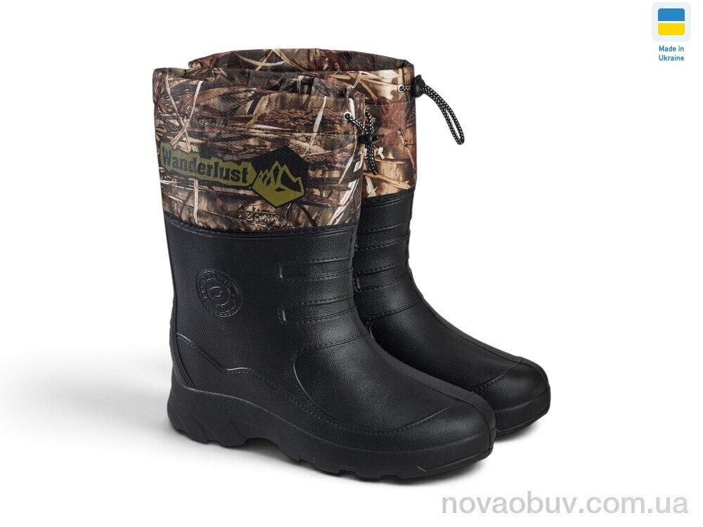 Чоботи з піни Rai shoes Рибак C-22А кам mix