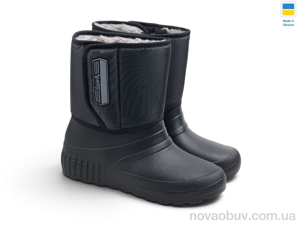 Чоботи з піни Rai shoes T-478A чорний