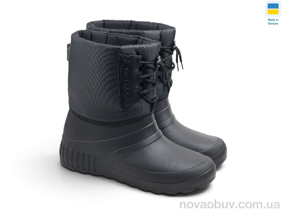 Чоботи з піни Rai shoes T-479A чорний