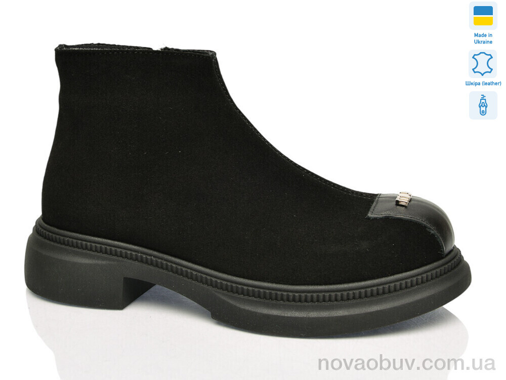 Черевики Sali 616 чорний з. демі