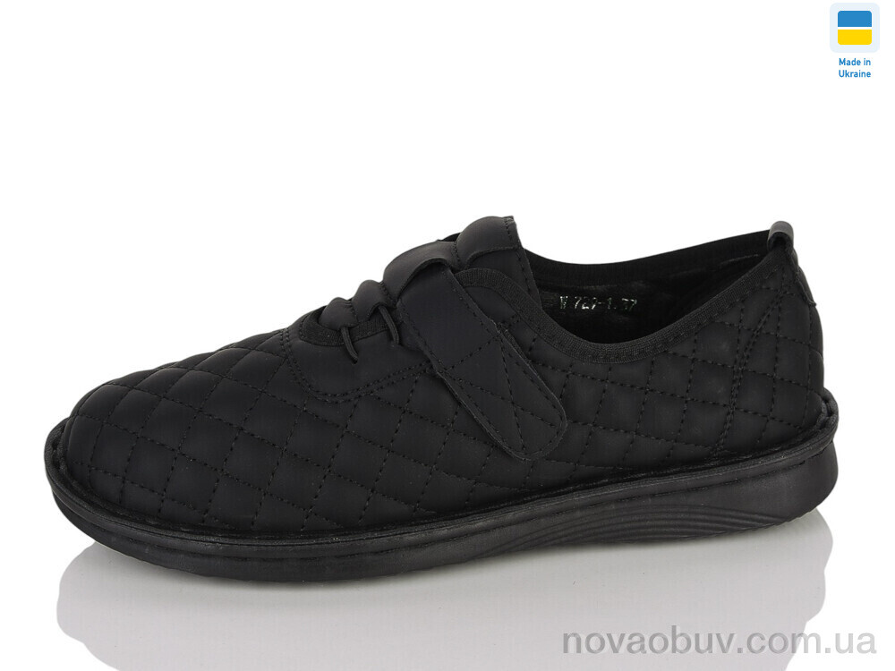 Туфлі Lot Shoes 729-1 чорний
