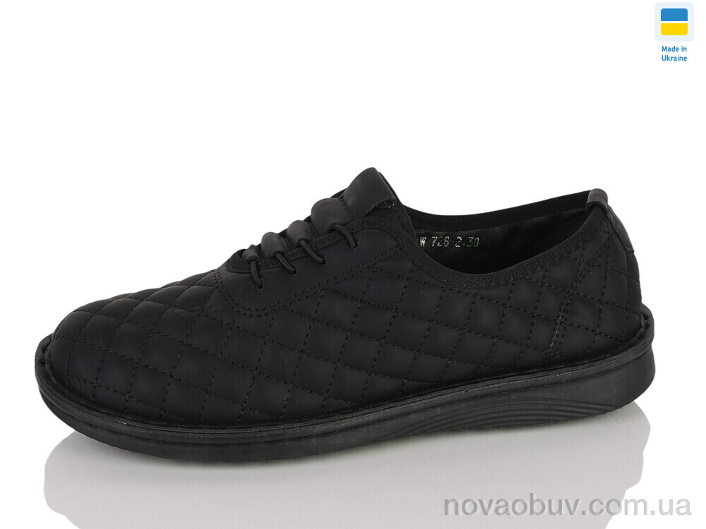 Туфлі Lot Shoes 728-2 чорний