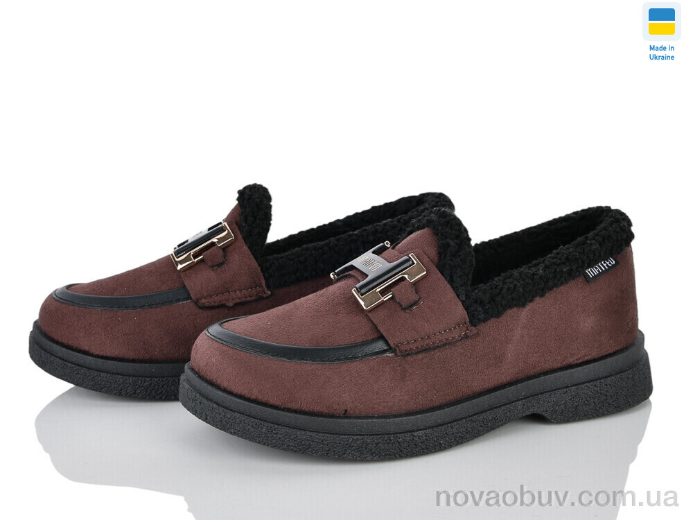 Туфлі Paolla 5601 коричневий