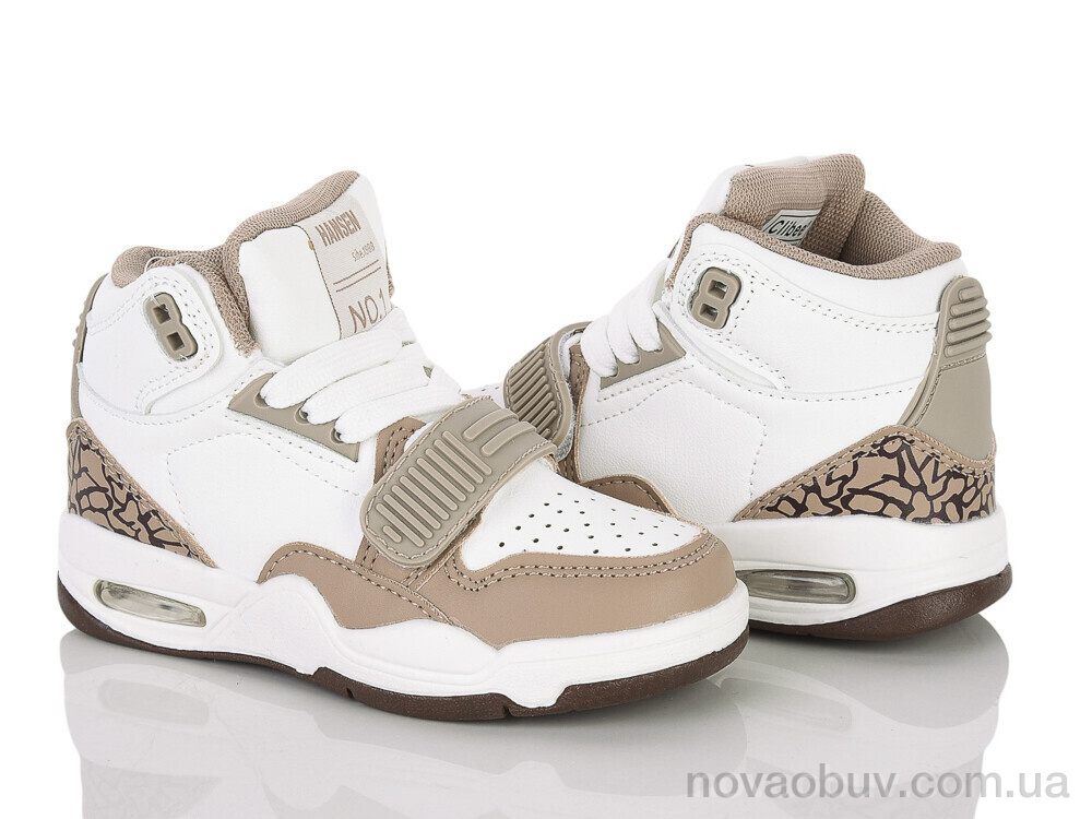 Кросівки Clibee-ShoSho LB802 khaki-white