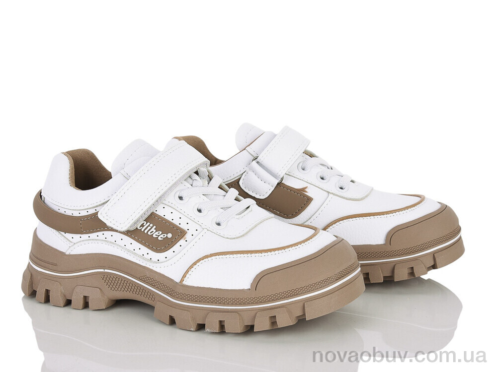 Кросівки Clibee-ShoSho LC100 white-khaki