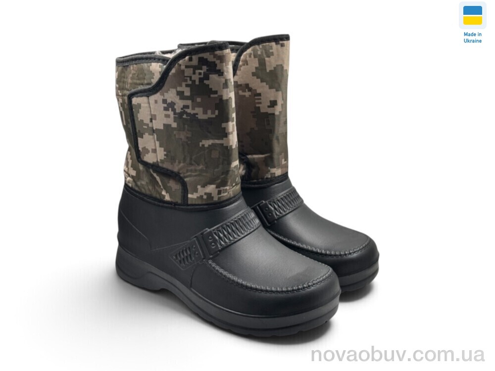 Чоботи з піни Rai shoes Roksol 205 чорний