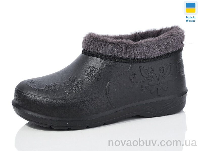 Галоші Lot Shoes Галош квітка чорний