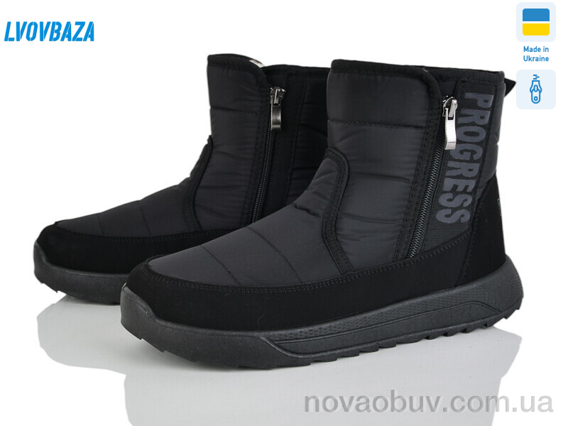 Дутики Lvovbaza 3815 чорний
