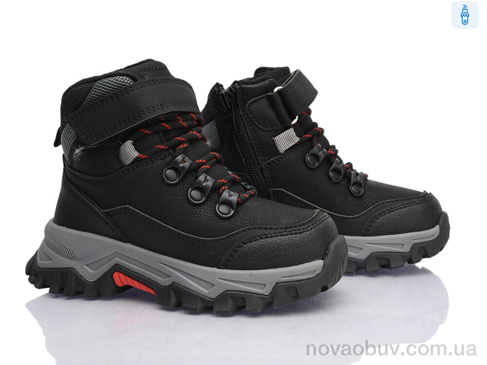 Черевики Clibee-ShoSho HB759-1 black-red