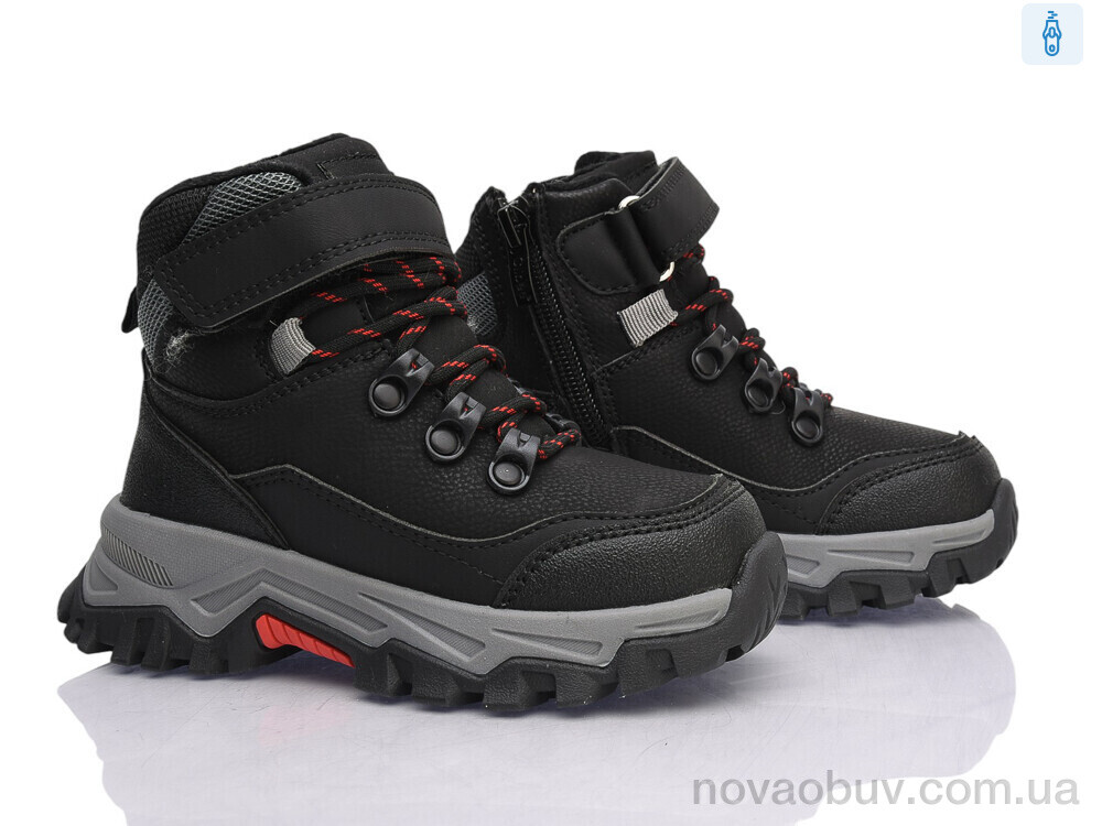Черевики Clibee-ShoSho HB759-1 black-red