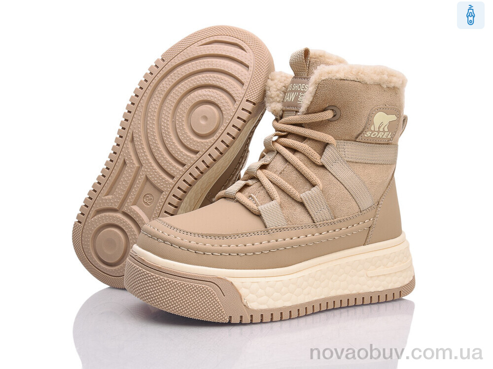 Черевики Clibee-ShoSho TC57-2 khaki