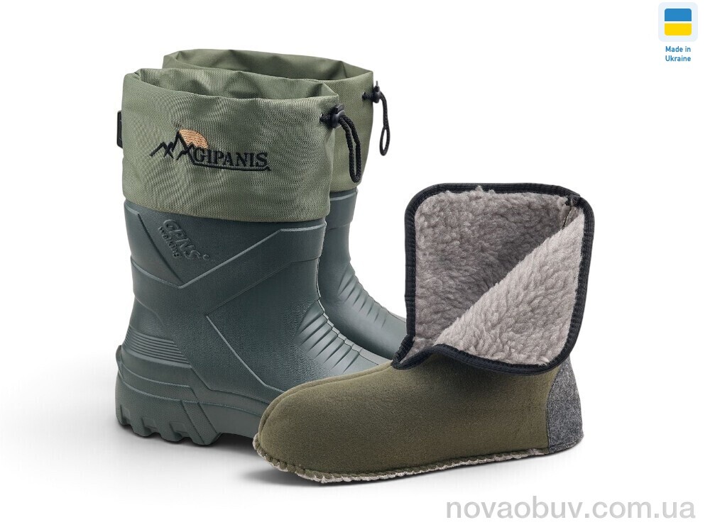 Чоботи з піни Rai shoes RM142 AG хакі