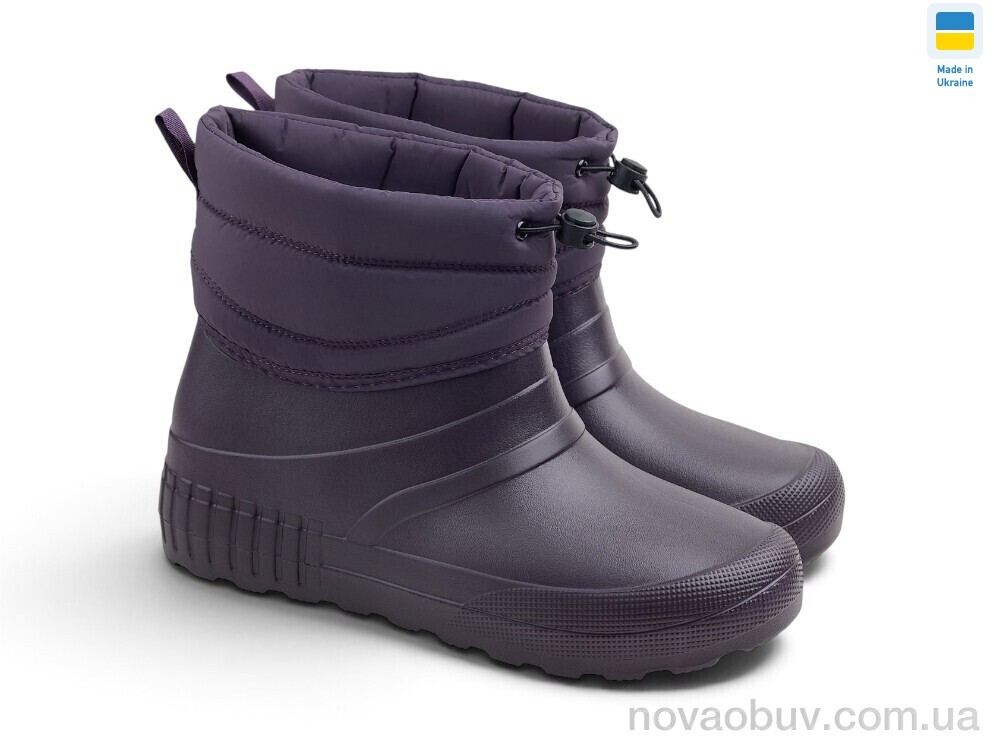 Чоботи з піни Rai shoes D401 DF т.фіолетовий