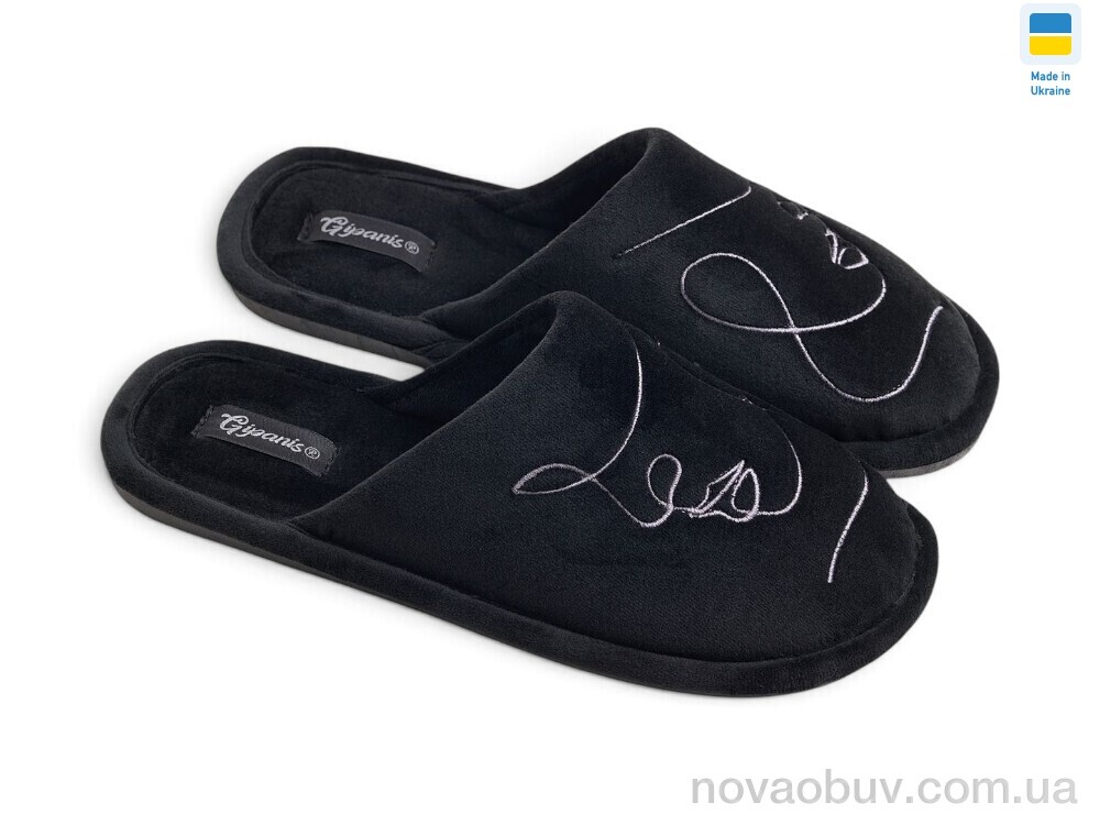Капці Rai shoes TD7102 A чорний