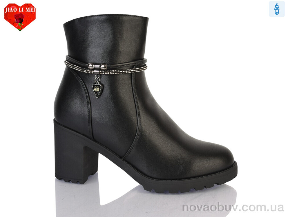 Черевики Jiao Li Mei 502 black