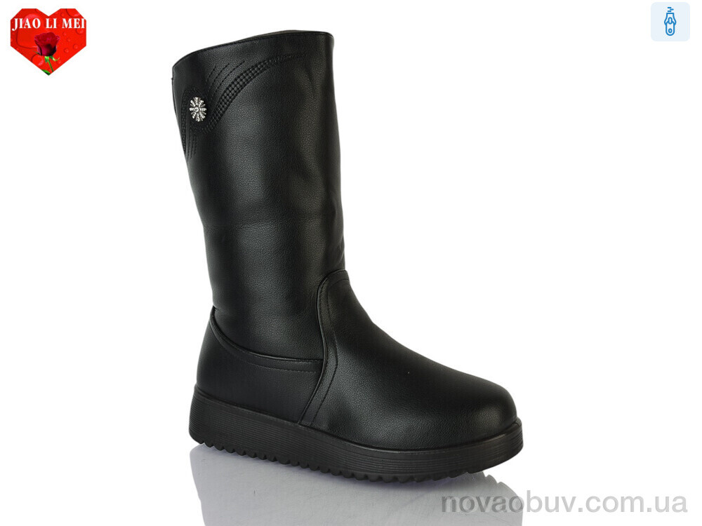 Чоботи Jiao Li Mei 883 black