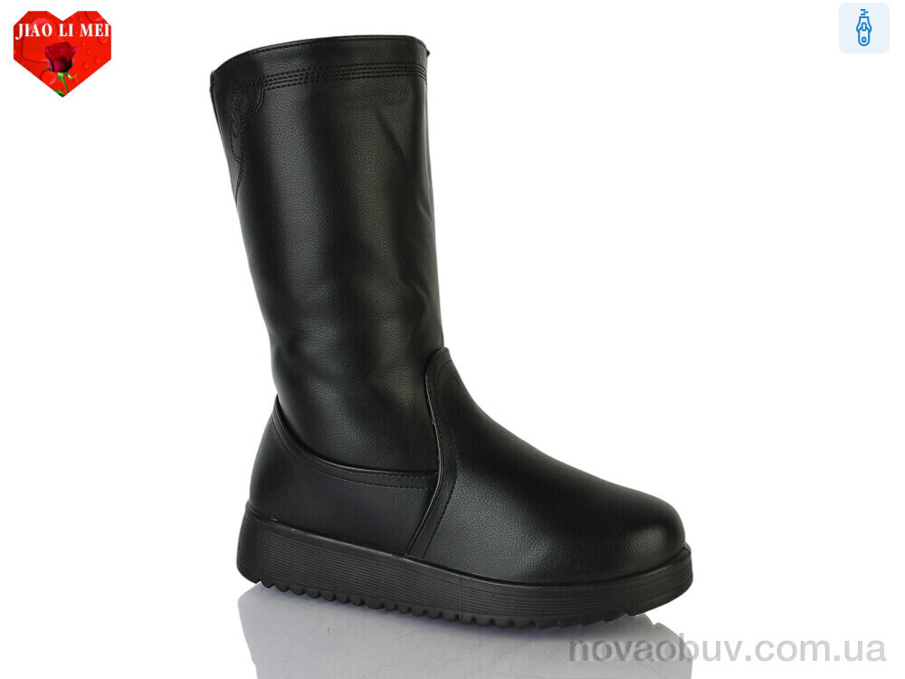 Чоботи Jiao Li Mei 881 black