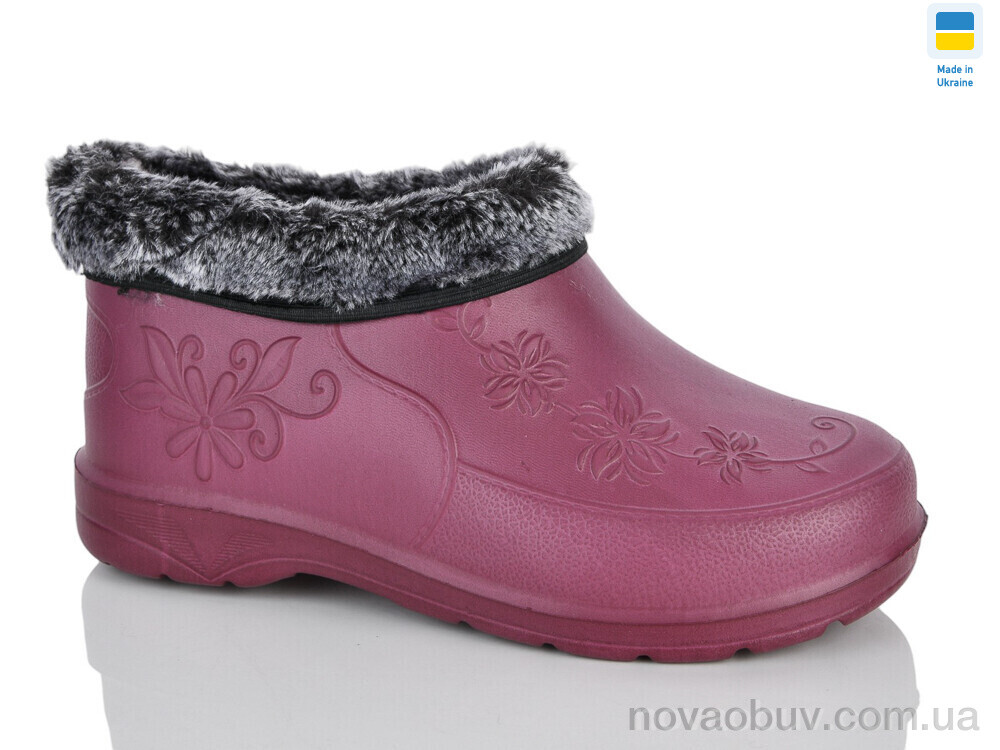 Галоші Alex G88021 бордовий