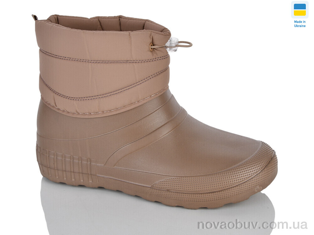 Чоботи з піни Крок D401 т.бежевий