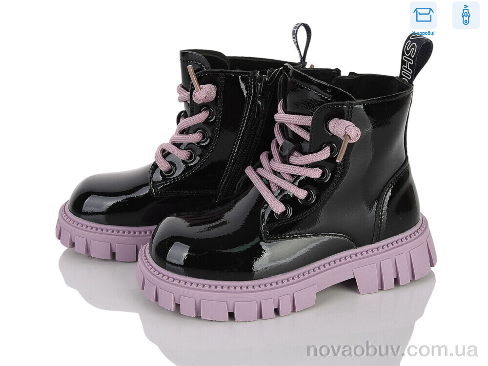 Черевики Clibee-ShoSho NQ421 black-purple