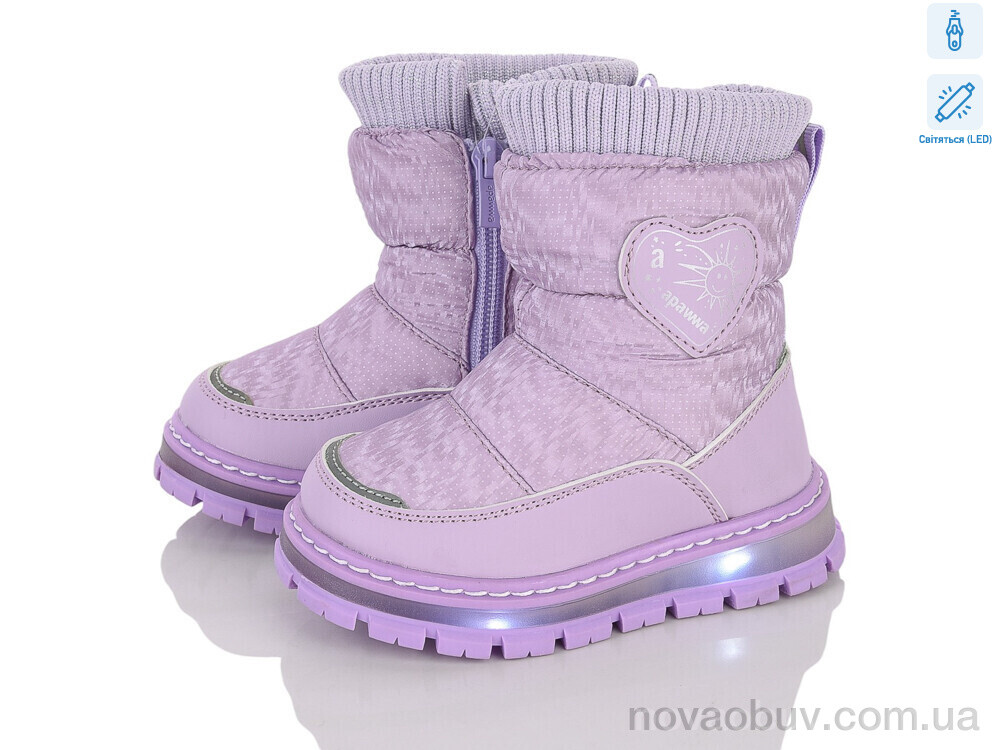 Черевики Clibee-ShoSho D6915P-1 purple LED