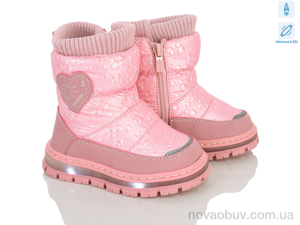 Черевики Clibee-ShoSho D6915P-1 pink LED