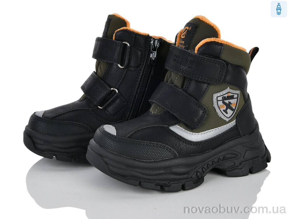 Черевики Clibee-ShoSho HB396 black-green