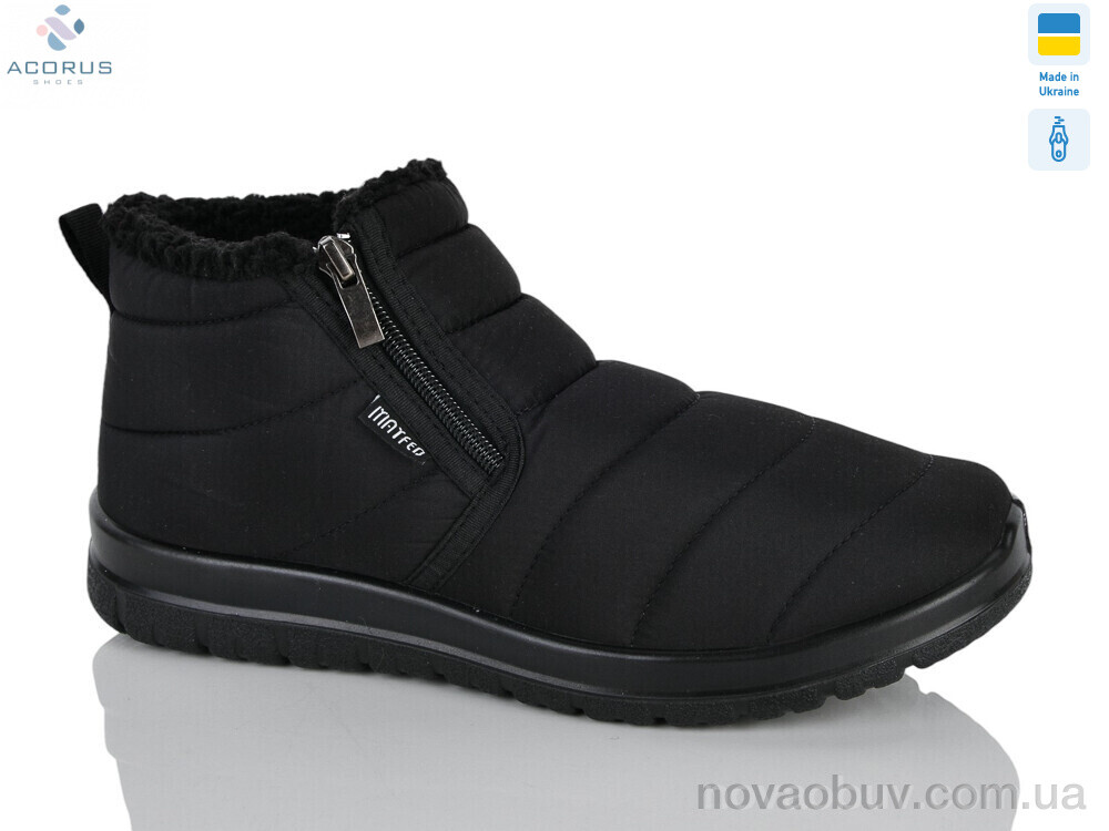 Черевики Acorus 5204 чорний
