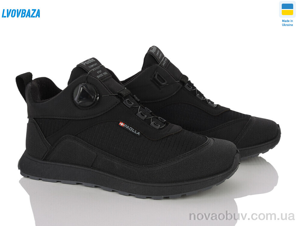 Кросівки Lvovbaza Paolla Sport 10-5113 чорний