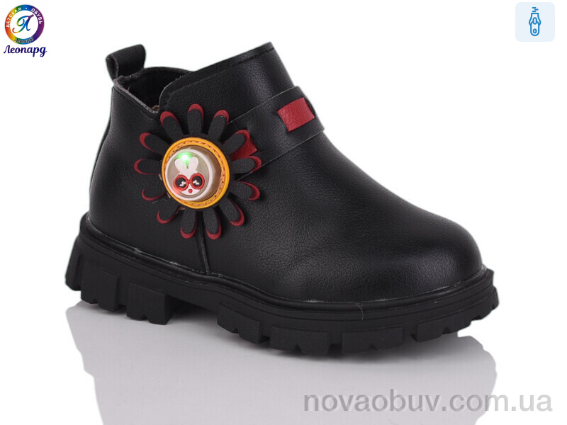 Черевики Леопард 1-C6 black