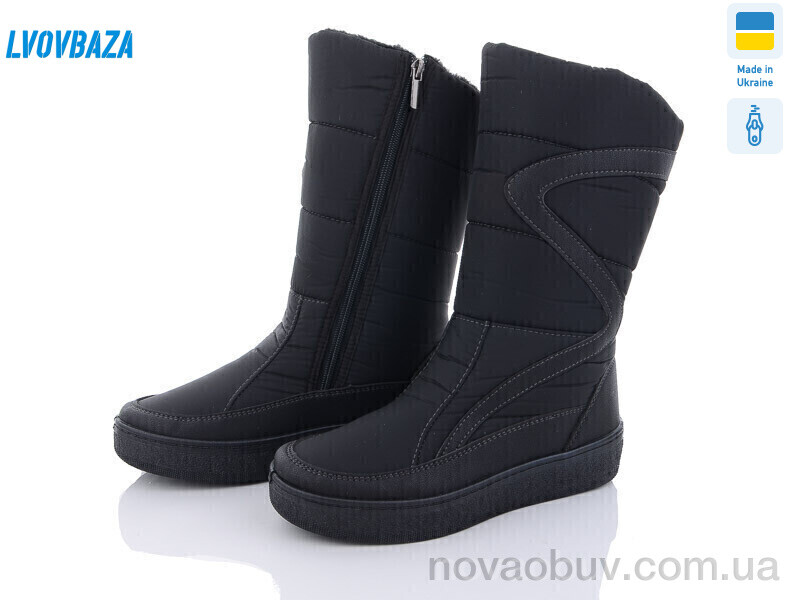 Чоботи Lvovbaza Paolla 220 чорний