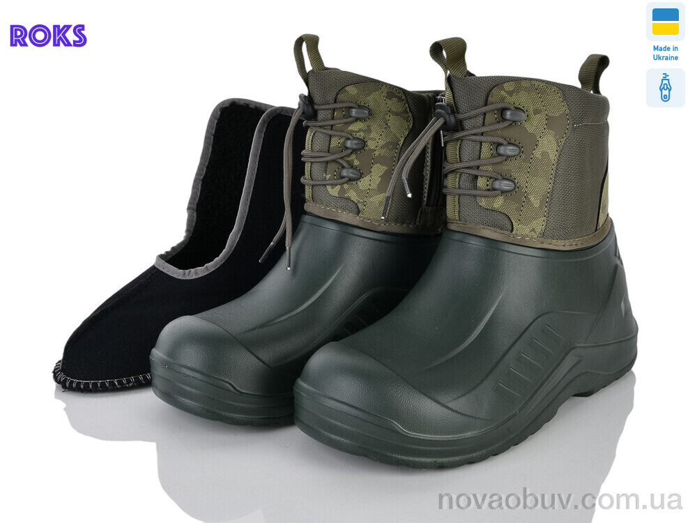 Чоботи з піни Roks M138 хакі