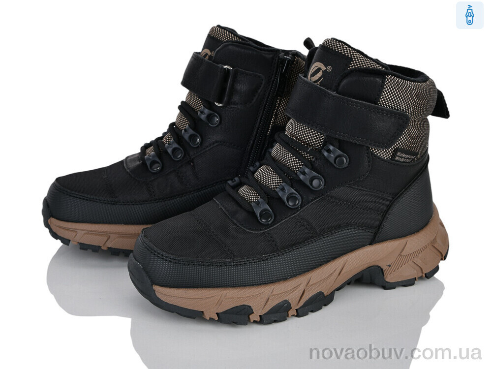 Черевики Clibee-ShoSho HC789-2 black-khaki