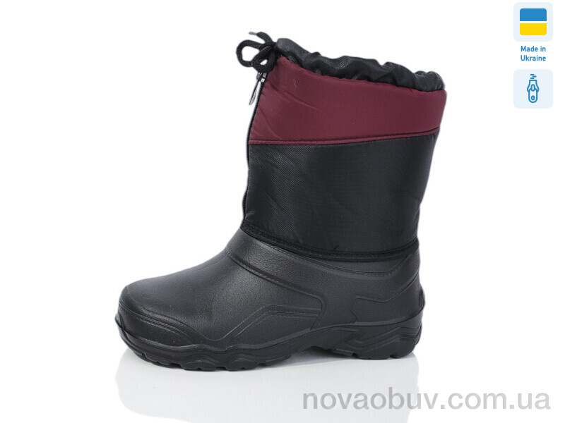 Чоботи з піни Lot Shoes Чобіт дит. замок бордо