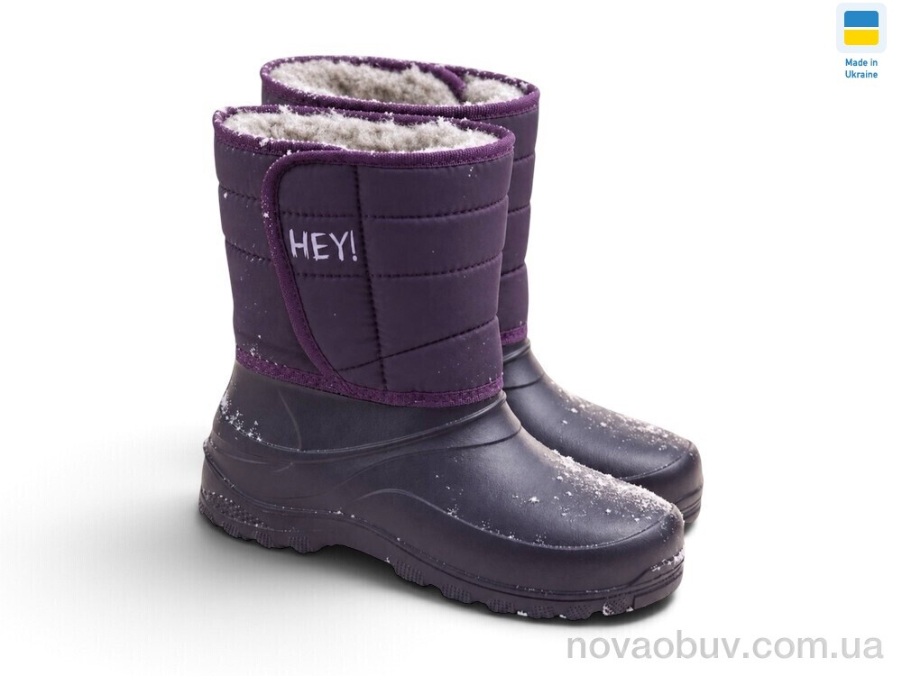 Чоботи з піни Rai shoes 088 фіолетовий