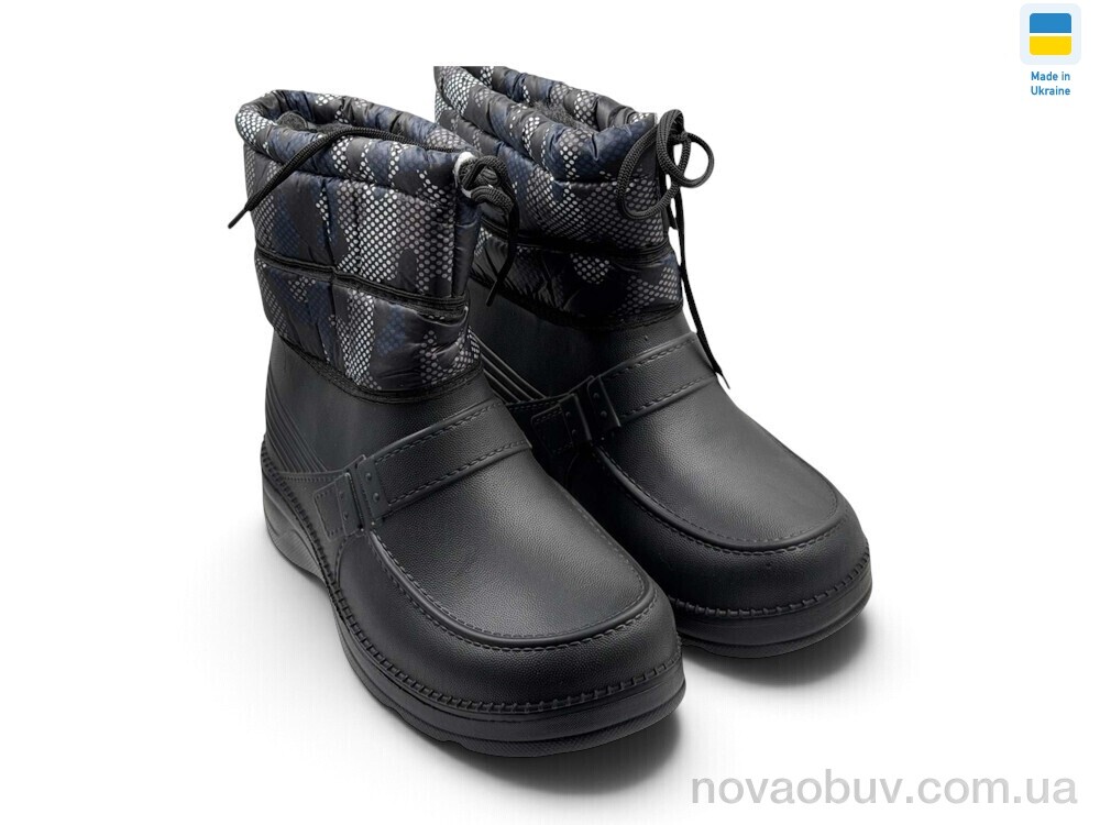 Чоботи з піни Rai shoes М1 термо чорний