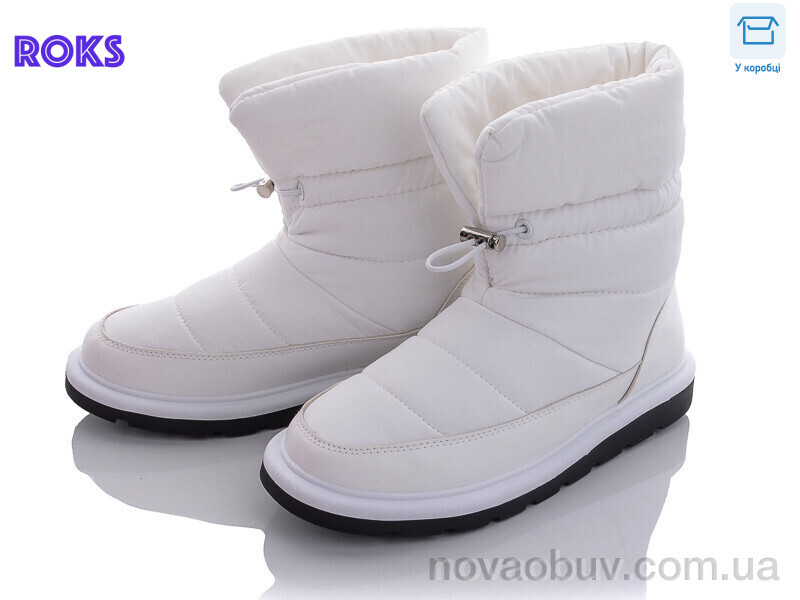 Дутики Roks CU216P white old